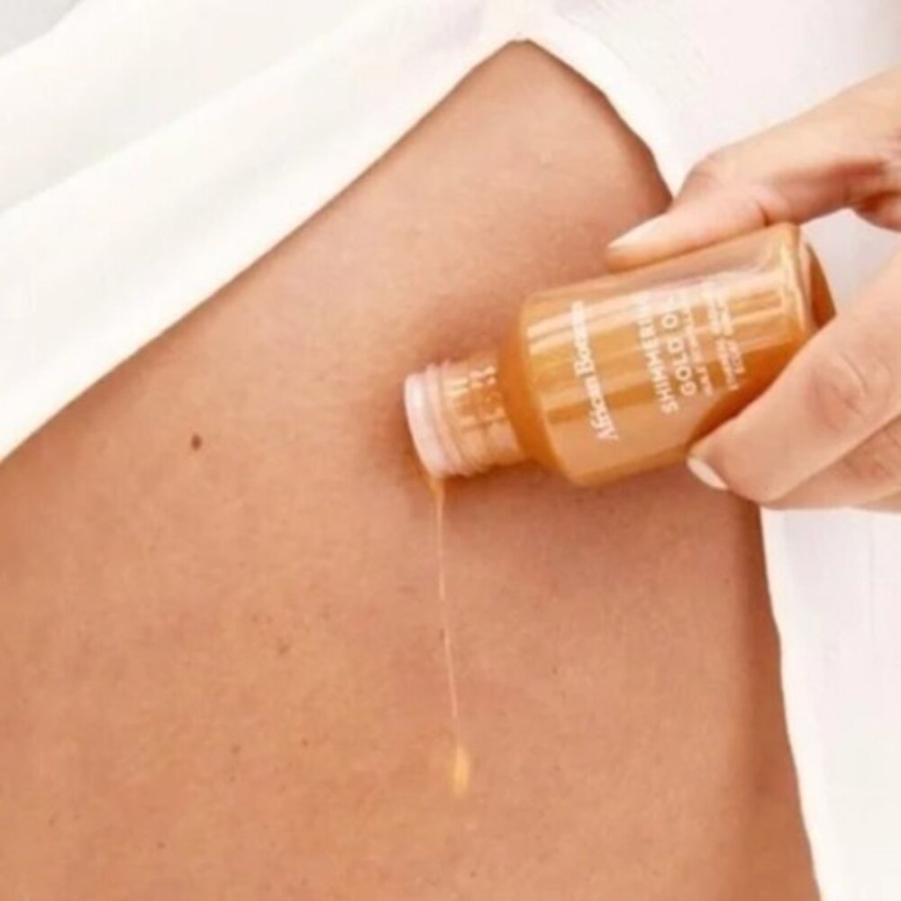 ✨African Botanics Shimmering Gold Oil for Skin & Hair EXP